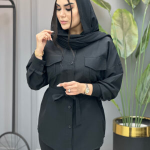 مانتو شومیزی کمربندی
